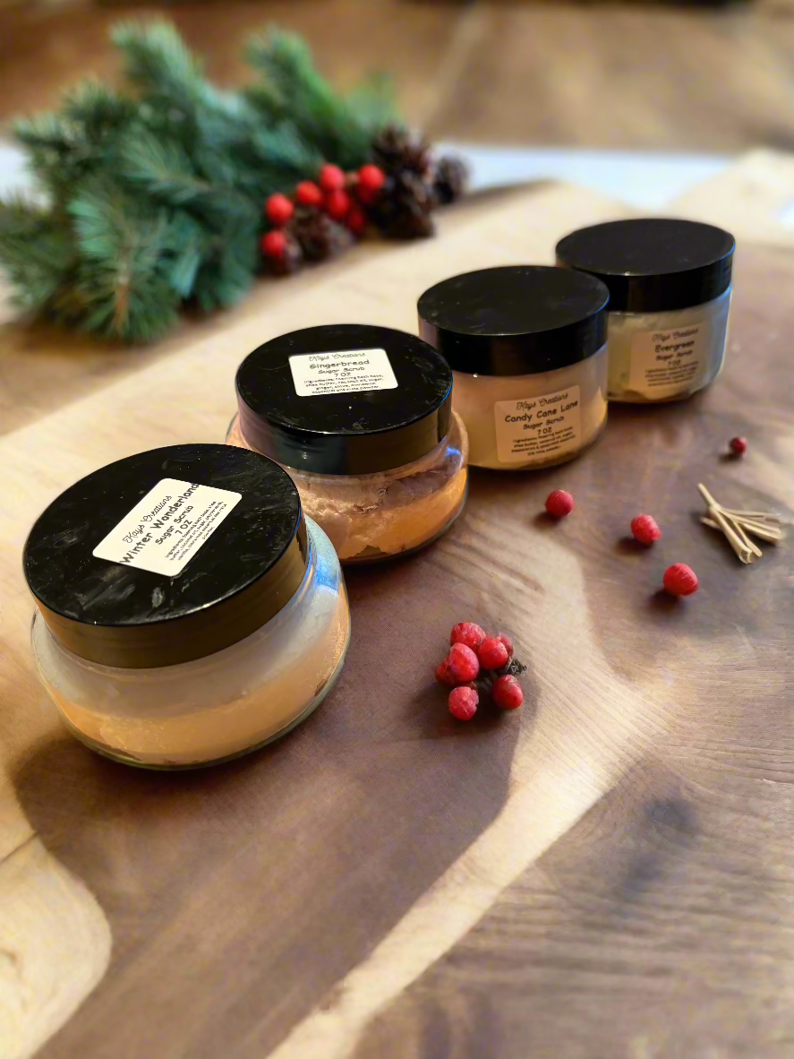 Winter sugar scrub bundle