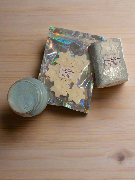 Winter Wonderland Bundle | 4oz Soap | Wax Melts | Sugar Scrub