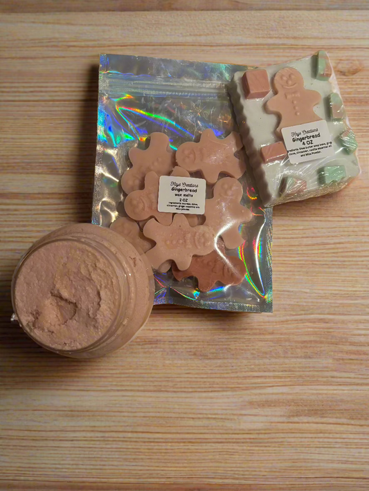 Gingerbread Bundle | 4oz Soap | Wax Melts | Whipped Sugar Scrub